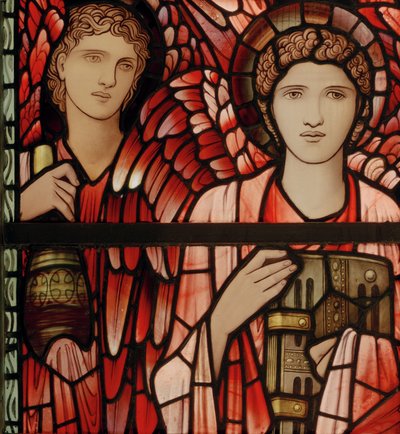 Das Jüngste Gericht Fenster (Detail) von Edward Burne Jones